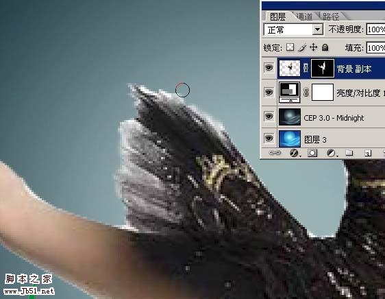 photoshop 合成优美的舞蹈场景
