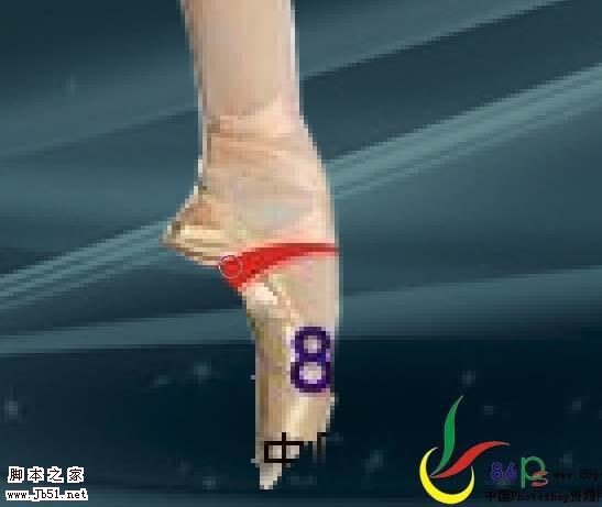 photoshop 合成优美的舞蹈场景