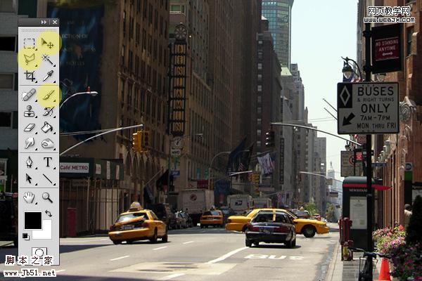 photoshop 经典合成荒凉的都市