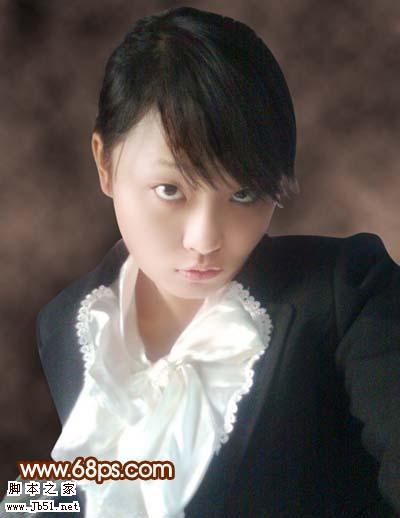 Photoshop 偏暗的手机照片转手绘效果