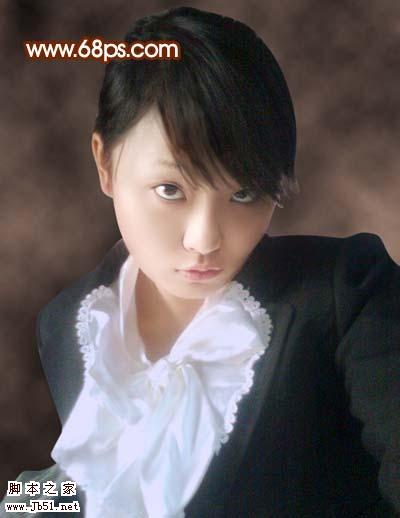 Photoshop 偏暗的手机照片转手绘效果