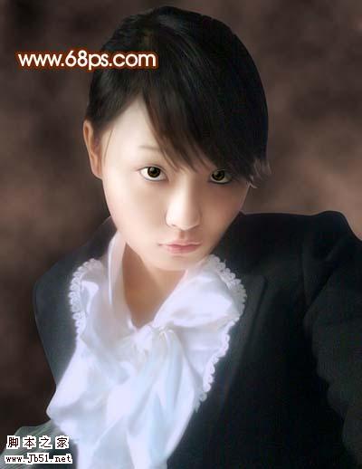 Photoshop 偏暗的手机照片转手绘效果