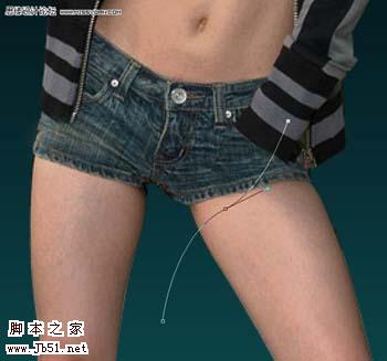 Photoshop 通透荧光人物效果