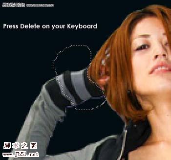 Photoshop 通透荧光人物效果