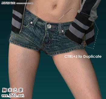 Photoshop 通透荧光人物效果