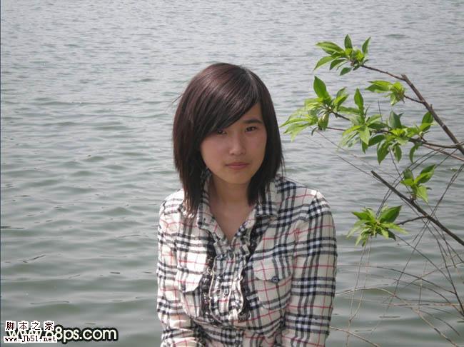 Photoshop 淡淡烟雨怀旧的生活照