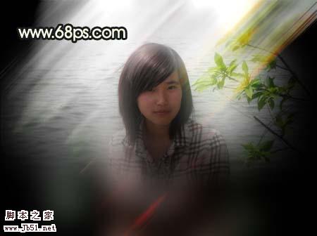 Photoshop 淡淡烟雨怀旧的生活照