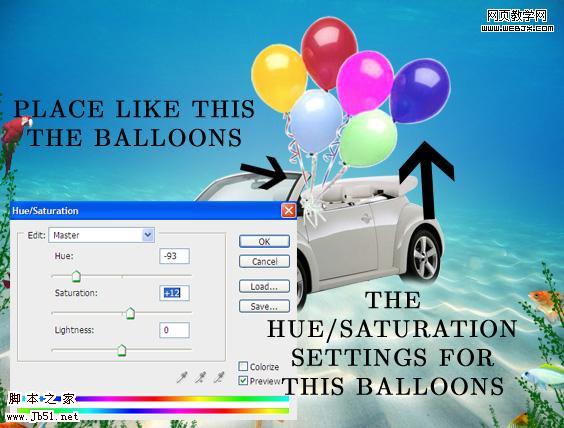 photoshop 合成另类的梦幻海底世界