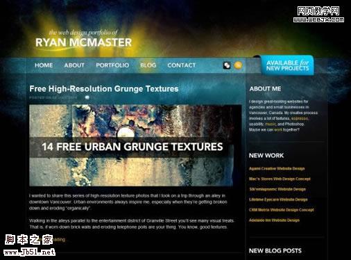 漂亮的博客设计