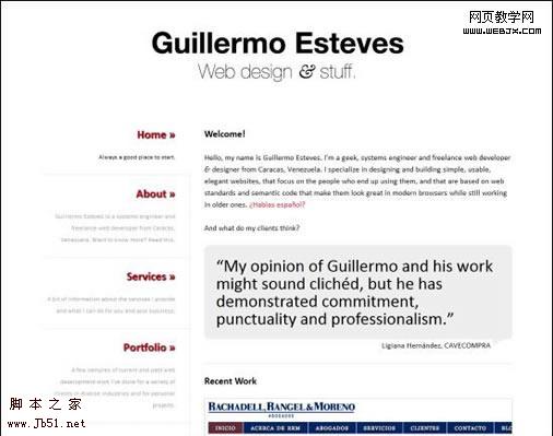 漂亮的博客设计