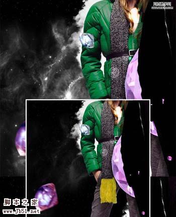 Photoshop 超视觉的魅力钻石海报