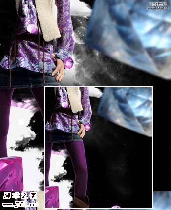 Photoshop 超视觉的魅力钻石海报