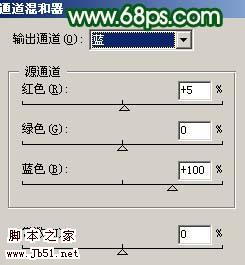 Photoshop 调出墨绿外景人物照片
