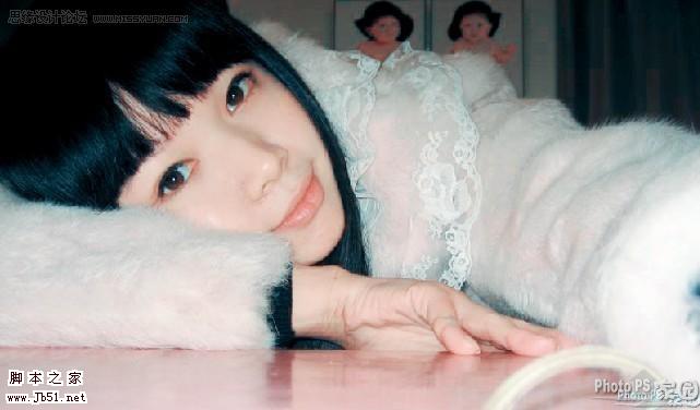 Photoshop 打造可爱的美女转手绘效果