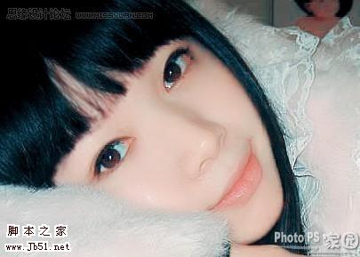 Photoshop 打造可爱的美女转手绘效果