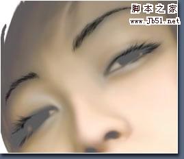 photoshop 鼠绘个性美女头像