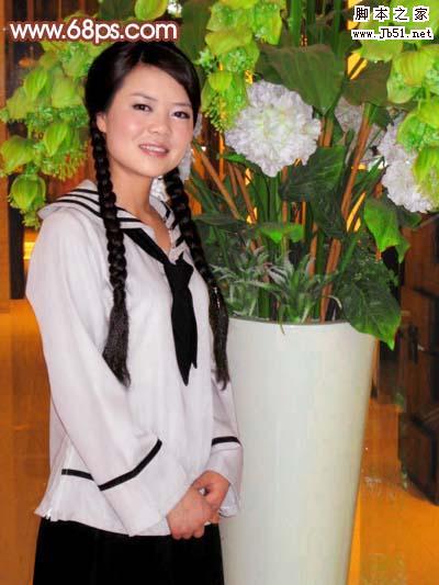 Photoshop 加强暗光人物的色彩清晰度