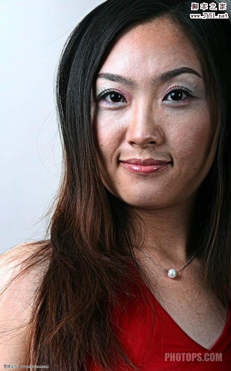 photoshop 利用外挂及曲线打造人物光滑的肤色