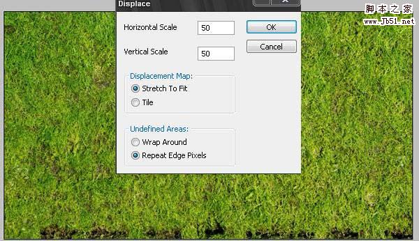 Photoshop 长满青草的沙丘字效果