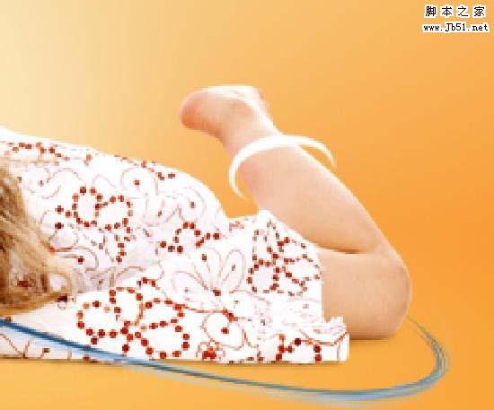 Photoshop 打造一张潮流风格女孩桌面