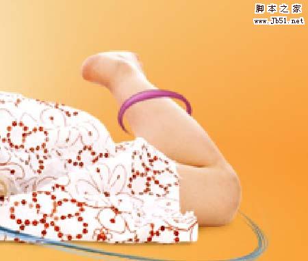 Photoshop 打造一张潮流风格女孩桌面