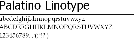 Palatino Linotype