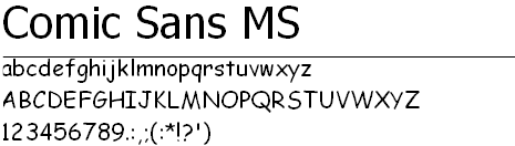 Comic Sans MS