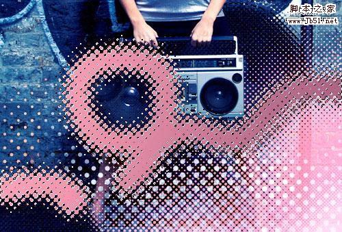 Photoshop 给人物照片加上绚丽的装饰元素