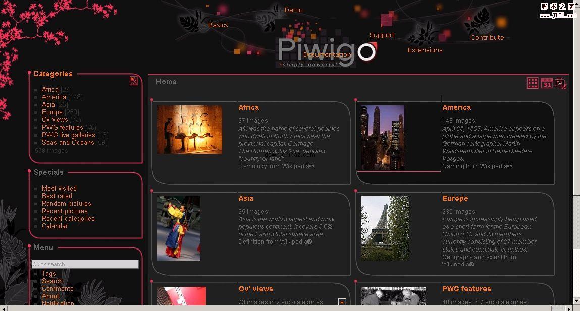 php Piwigo 相册系统 v2.9.0 beta1