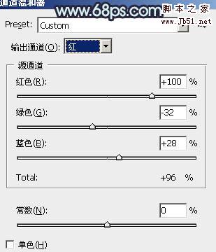 Photoshop将外景人物图片调制成甜美的暗青色