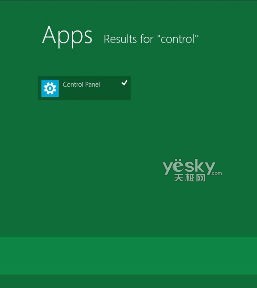 找回Win8系统Metro界面下误删的控制面板
