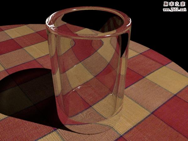 MAYA怎么制作一个玻璃材质的杯子? 