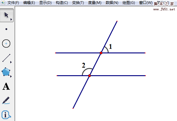 几何画板角度标记弧线内阴影怎么去掉?