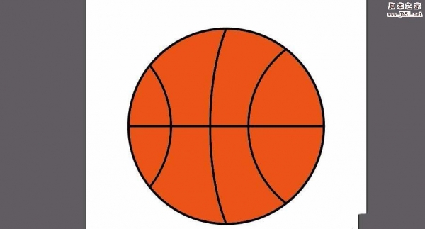 AI怎么绘制蓝球? ai绘制平面篮球的教程