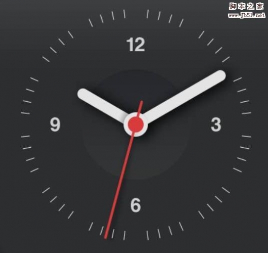 ps怎样设计一个简洁大方的时钟图标?