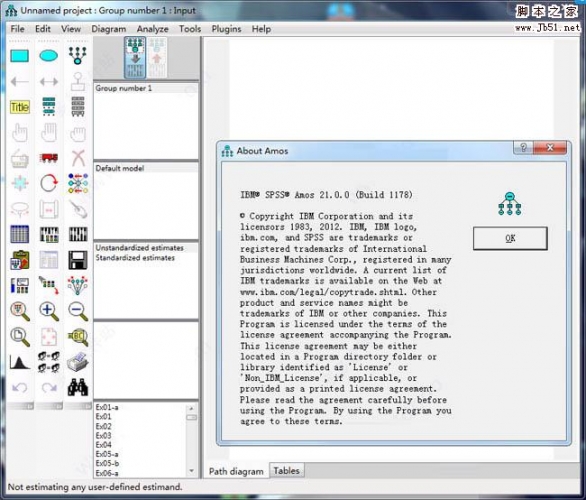 ibm spss amos v21.0 英文特别版(附安装教程+授权码)