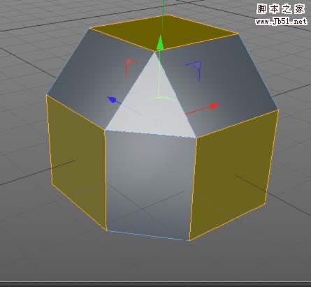 C4D怎么使用偏移工具处理模型?