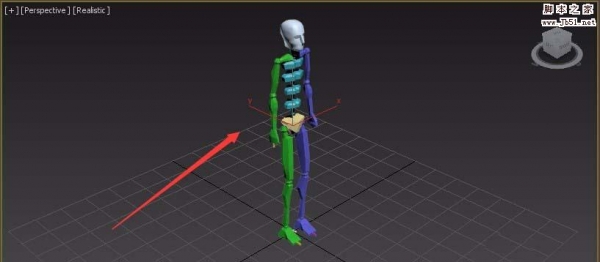 3dsmax怎么创建CS骨骼? 3dsmax模型骨骼创建教程