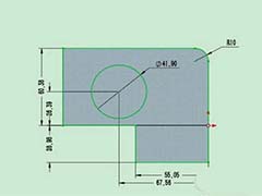 SolidWorks未约束草图怎么快速标注尺寸?