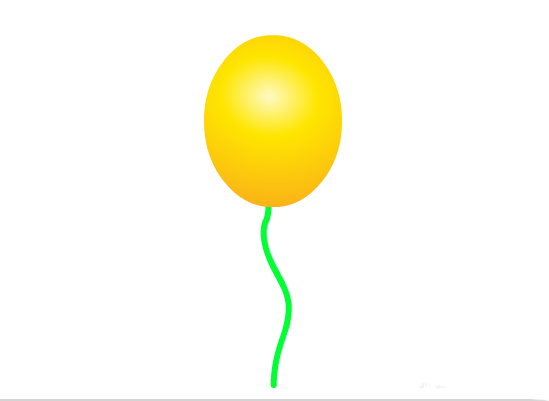 flash怎么画漂亮的气球?