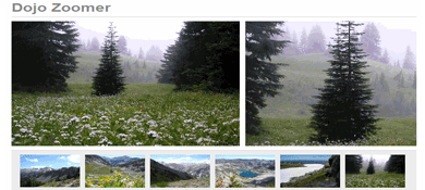 Dojo Zoomer 强大的图片切换带拖动放大效果