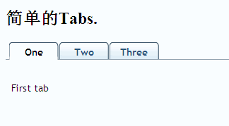 SimpleTab 滑动门和选项卡同页面布局示例