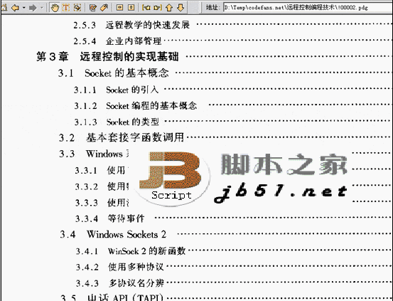 远程控制编程技术 pdg版