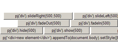 pj 一个轻量级的javascript库 