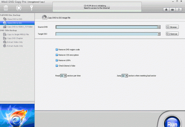 WinX DVD Copy Pro 最新的DVD备份软件 v3.9.8 绿色免费版