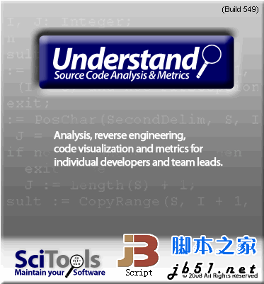 代码阅读工具 (Scientific Toolworks Understand) v5.1.987 x86