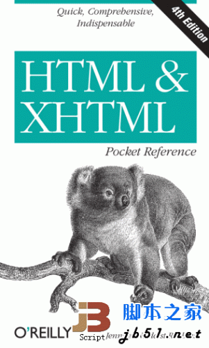 HTML & XHTML 袖珍参考手册 (第4版) PDF英文文字版