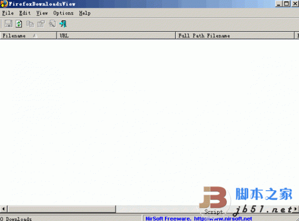 FirefoxDownloadsView V1.37  绿色版 查看火狐浏览器的下载记录