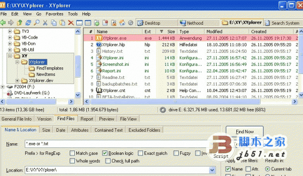 XYplorer文件系统管理工具 v25.70.0100 英文绿色免费版