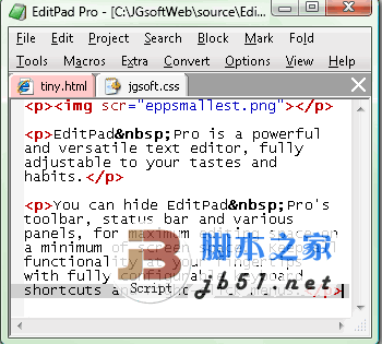 EditPad Lite 文字转换软件 v7.3.1 绿色版 功能强大的可以替代系统自带记事本的程序